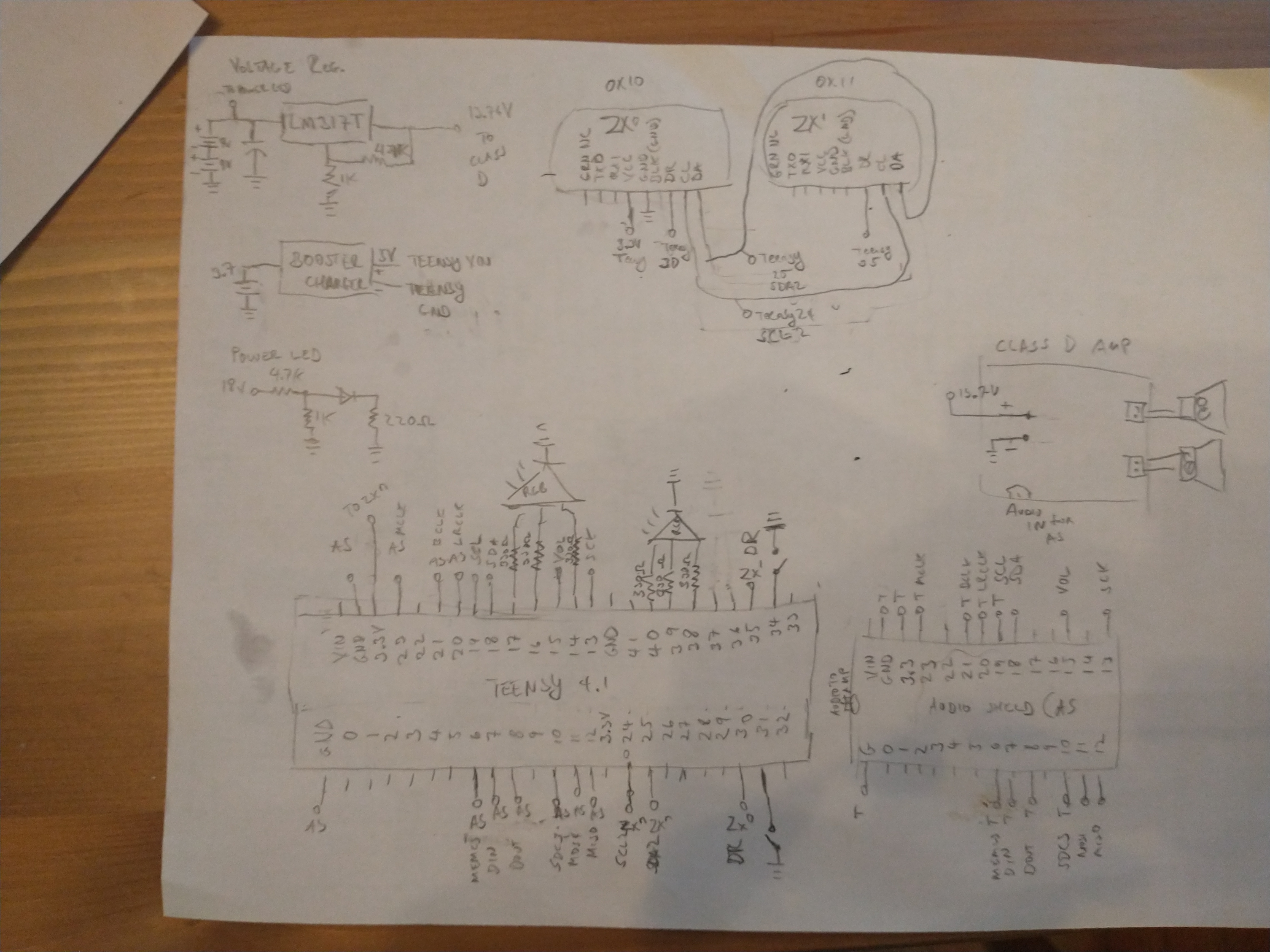 Original schematic for the Two-Voiced Gesture-Controlled Electrolarynx